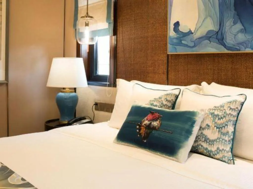 Bed in Country Garden Hot Spring Hotel Huizhou