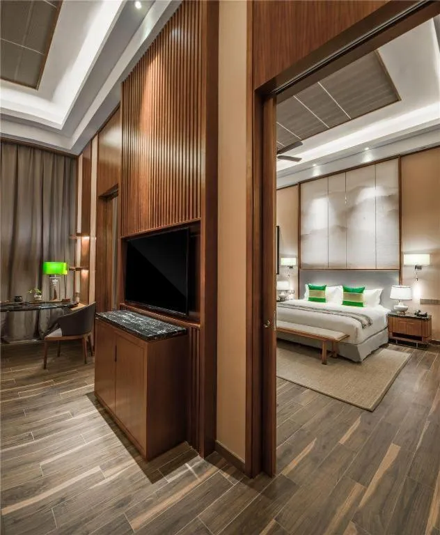 Bed in Country Garden Hot Spring Hotel Huizhou