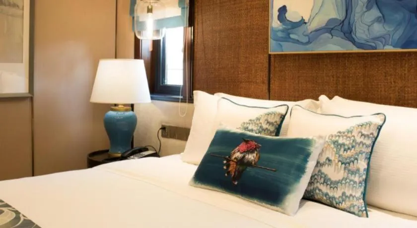 Bed in Country Garden Hot Spring Hotel Huizhou