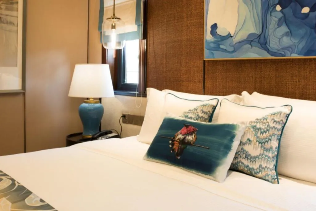 Bed in Country Garden Hot Spring Hotel Huizhou