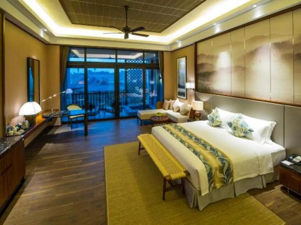 Bed in Country Garden Hot Spring Hotel Huizhou