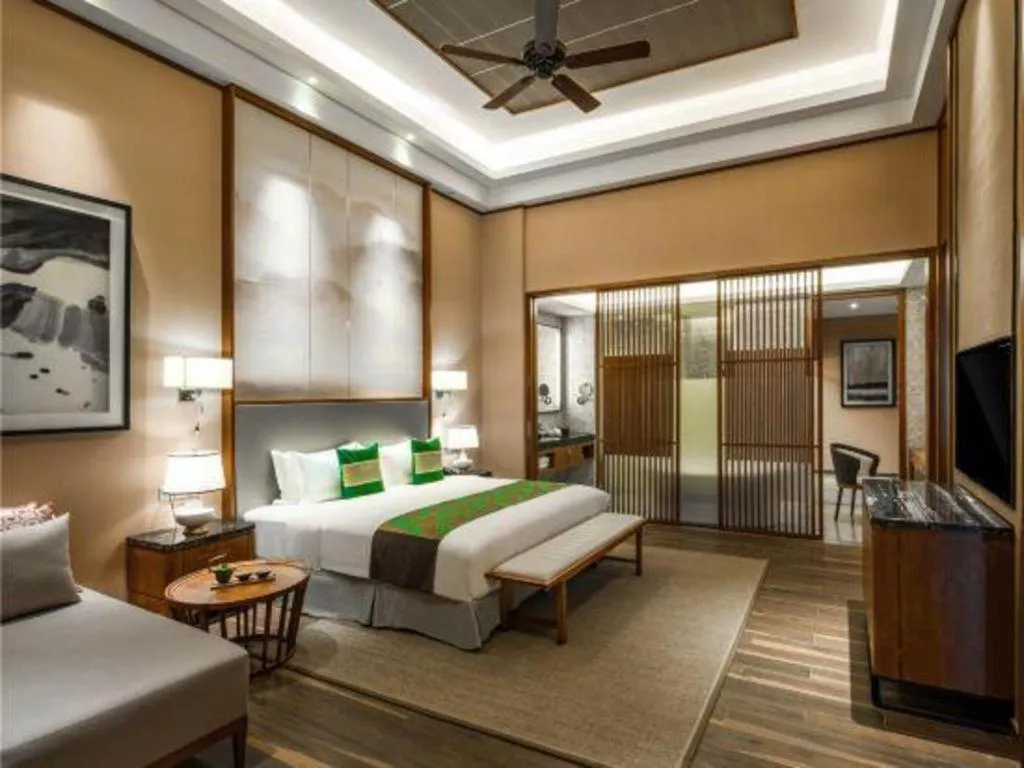 Bed in Country Garden Hot Spring Hotel Huizhou