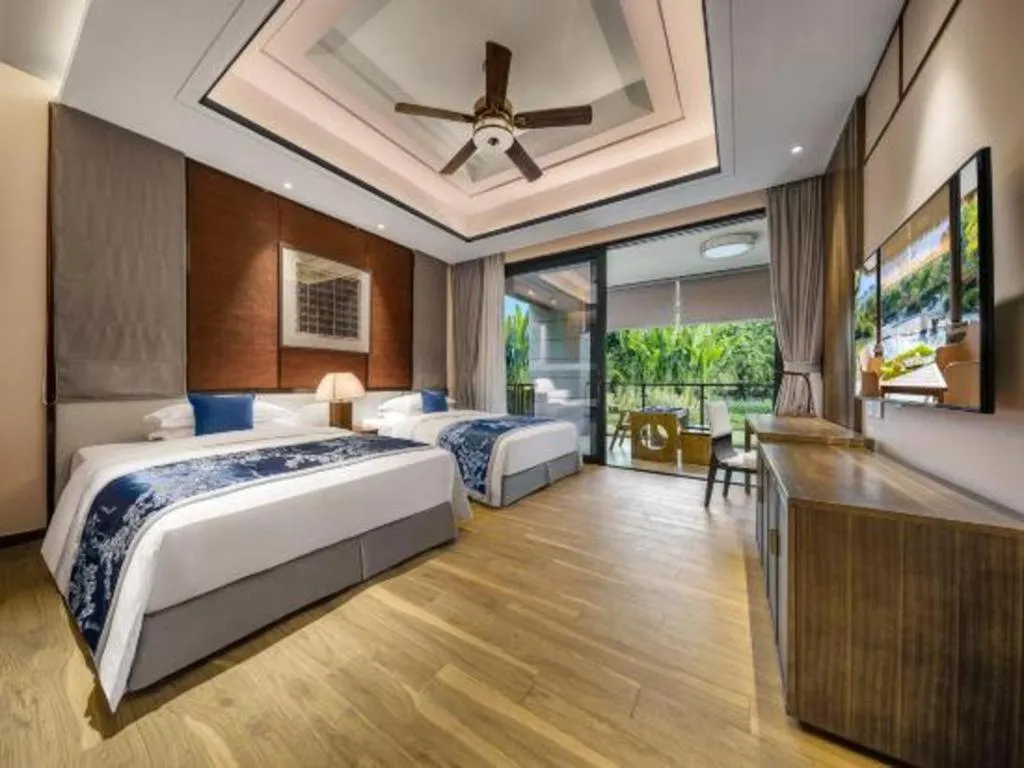 Bed in Country Garden Hot Spring Hotel Huizhou