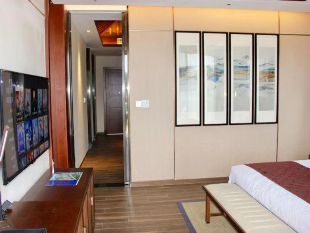 Bed in Country Garden Hot Spring Hotel Huizhou