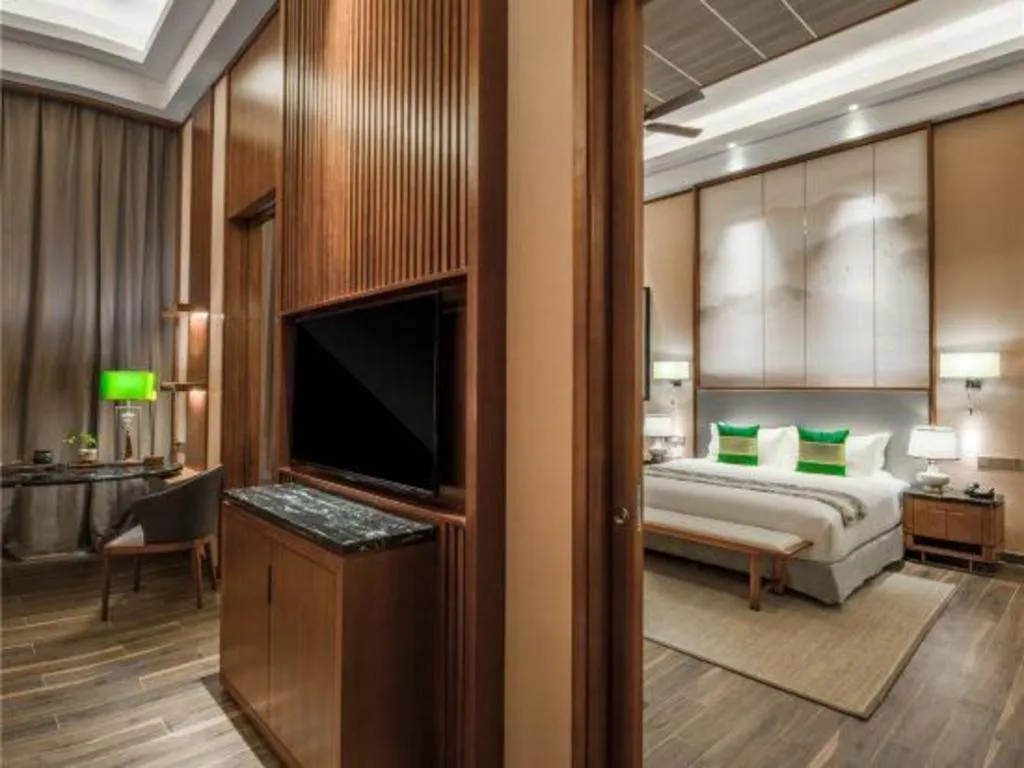 Bed in Country Garden Hot Spring Hotel Huizhou