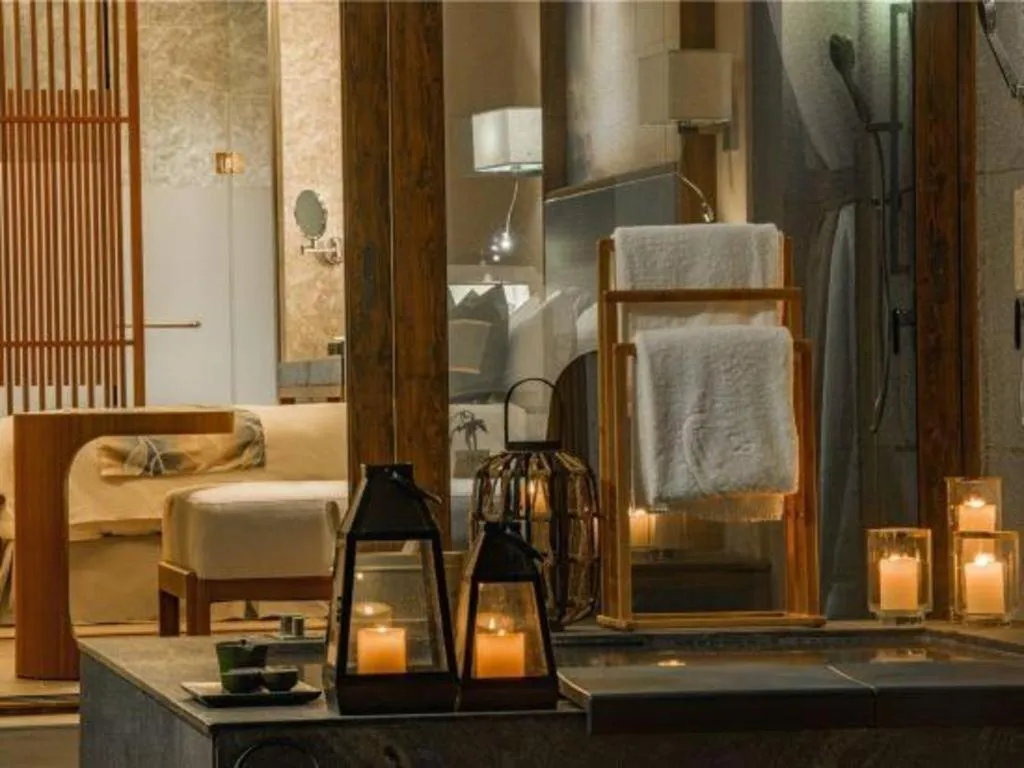 Bed in Country Garden Hot Spring Hotel Huizhou