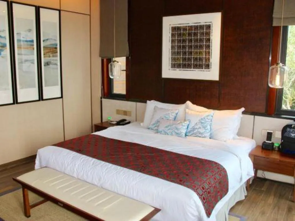 Bed in Country Garden Hot Spring Hotel Huizhou