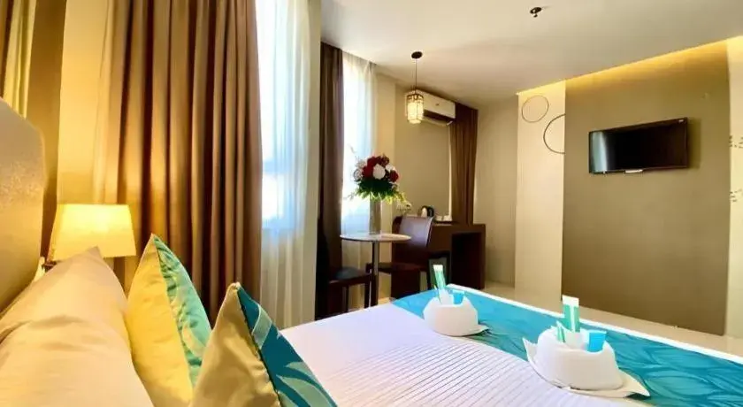 Bed in Hotel Estrella Bed in Hotel Estrella