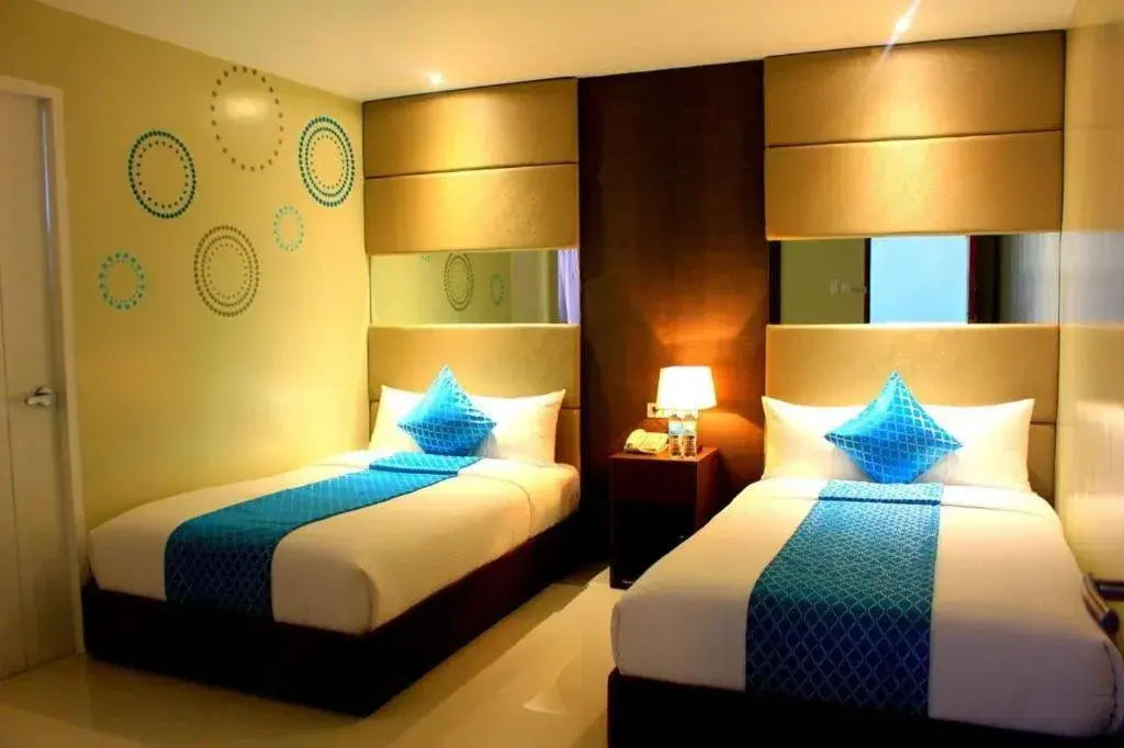 Bed in Hotel Estrella Bed in Hotel Estrella