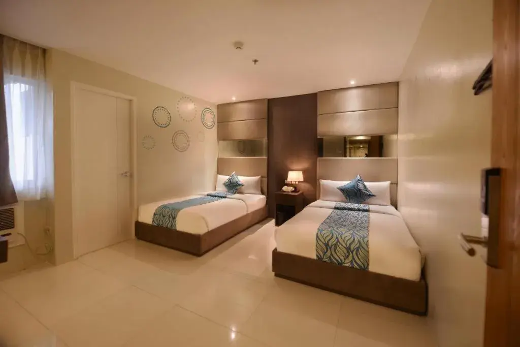 Bed in Hotel Estrella Bed in Hotel Estrella