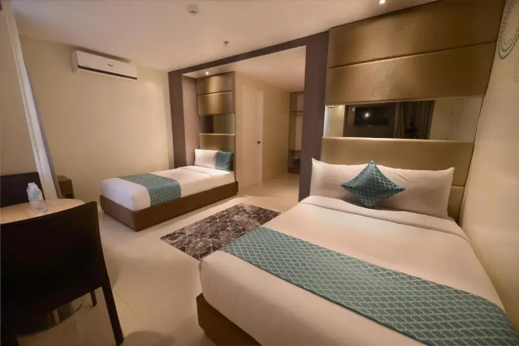 Bed in Hotel Estrella Bed in Hotel Estrella