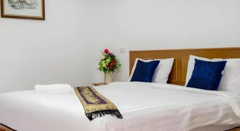 Bed in Thatphanom View Hotel Nakhon Bed in Thatphanom View Hotel Nakhon