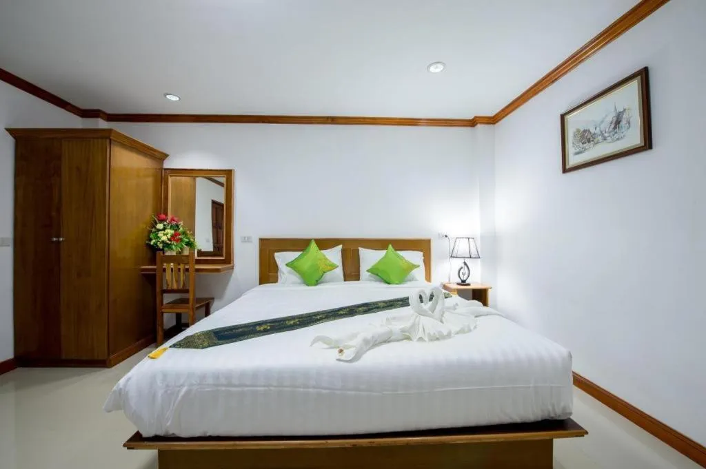 Bed in Thatphanom View Hotel Nakhon