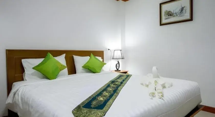 Bed in Thatphanom View Hotel Nakhon Bed in Thatphanom View Hotel Nakhon