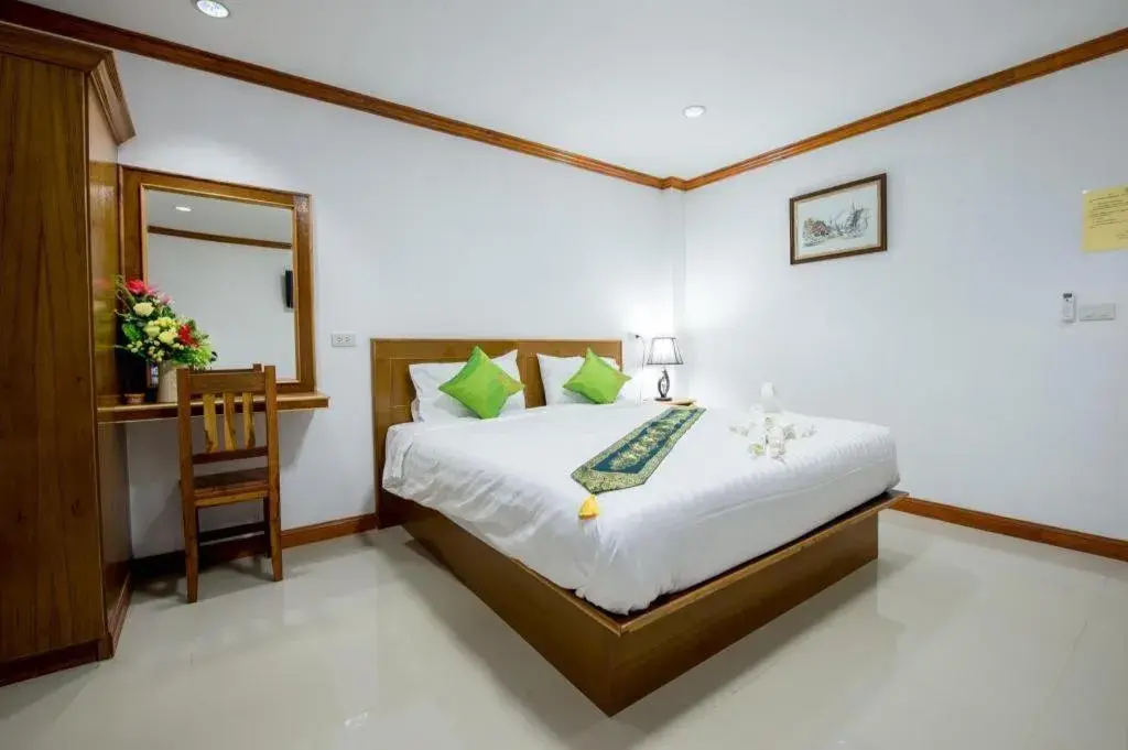 Bed in Thatphanom View Hotel Nakhon Bed in Thatphanom View Hotel Nakhon