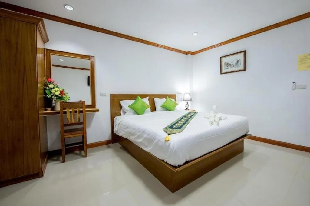 Bed in Thatphanom View Hotel Nakhon
