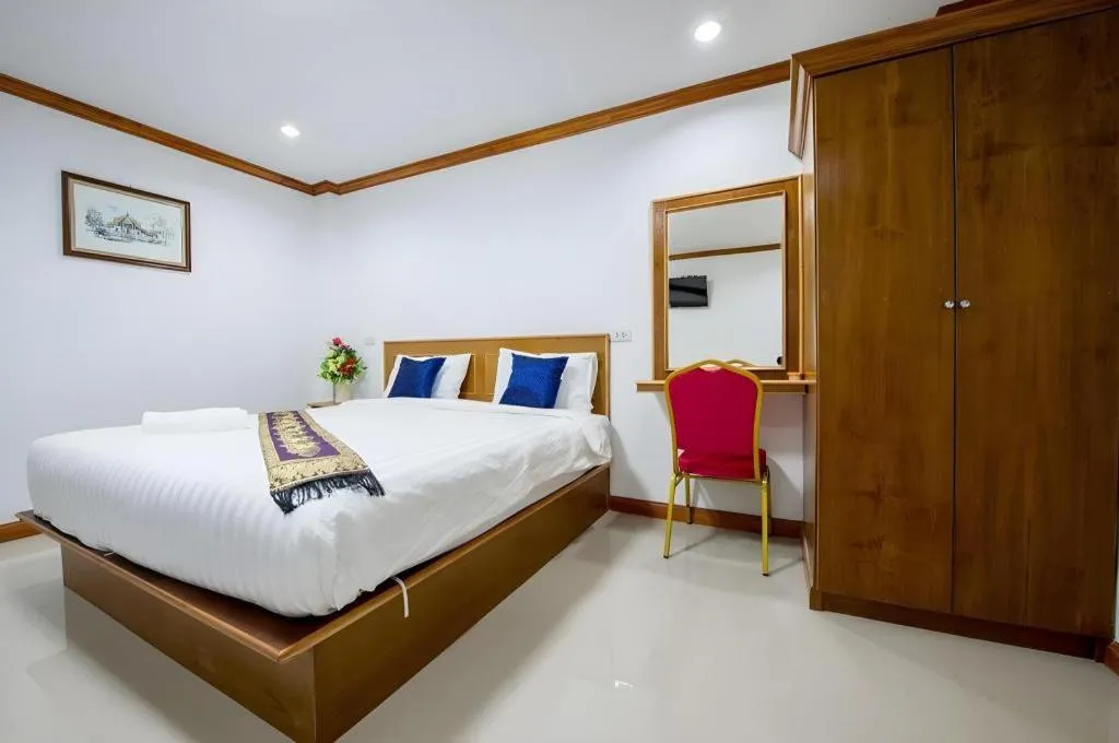 Bed in Thatphanom View Hotel Nakhon