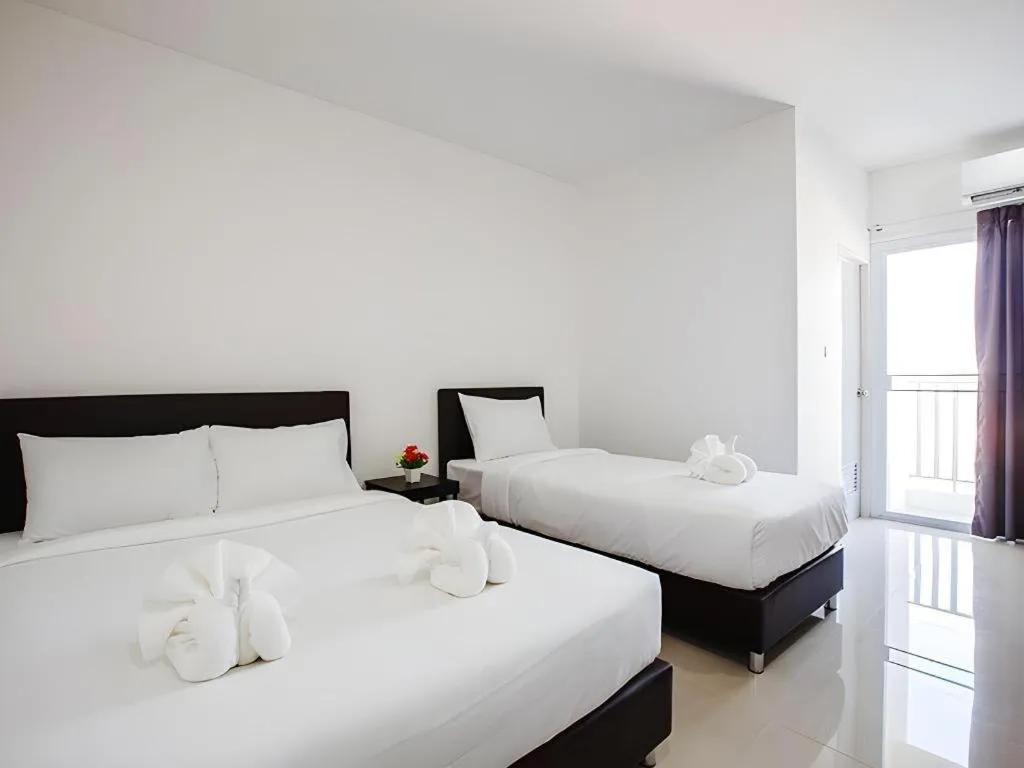 Bed in B2 Korat Boutique and Budget Hotel
