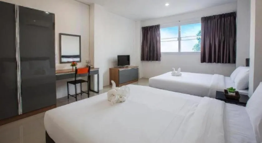 Bed in B2 Korat Boutique and Budget Hotel