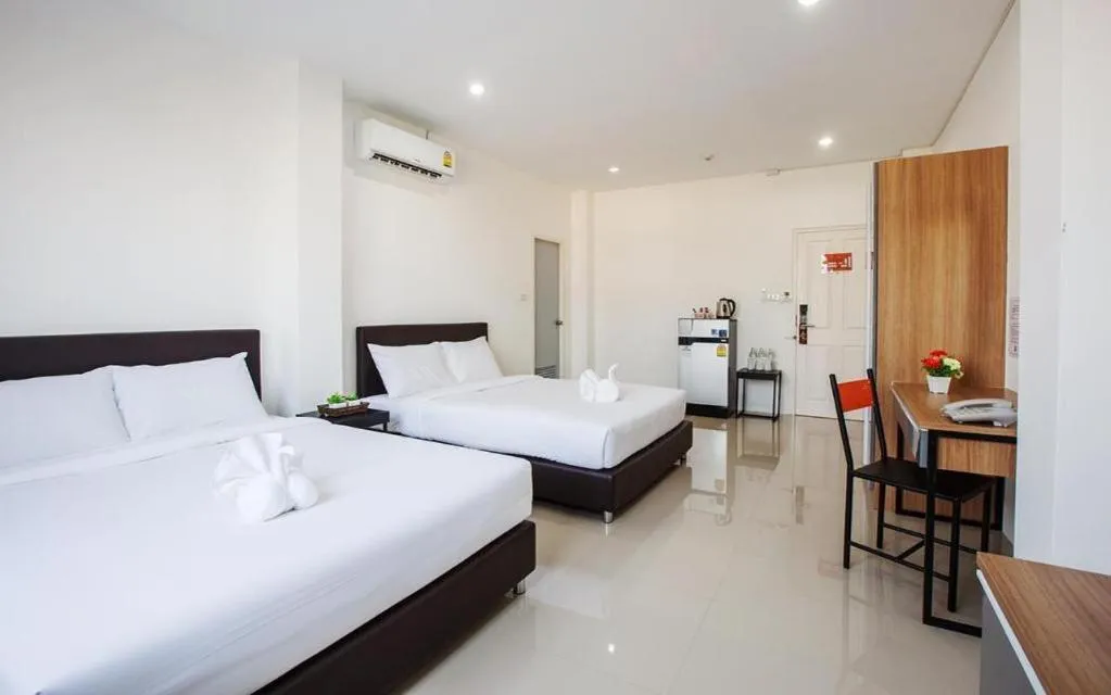 Bed in B2 Korat Boutique and Budget Hotel