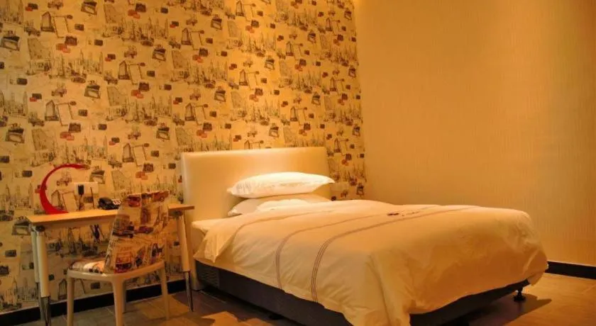 Bed in J Hotel Guangzhou University Town