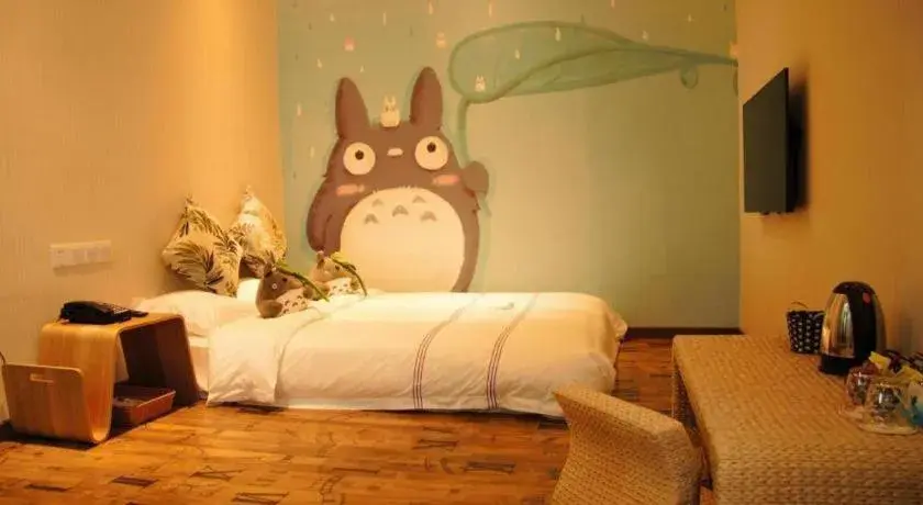 Bed in J Hotel Guangzhou University Town Bed in J Hotel Guangzhou University Town