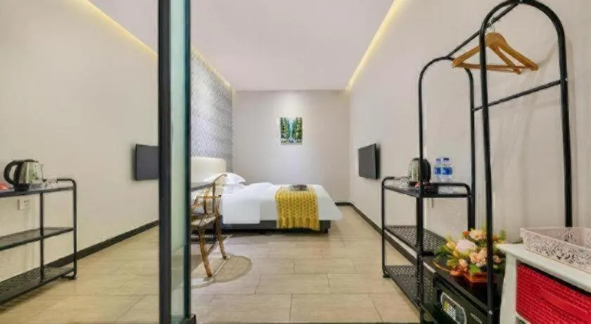 Bed in J Hotel Guangzhou University Town