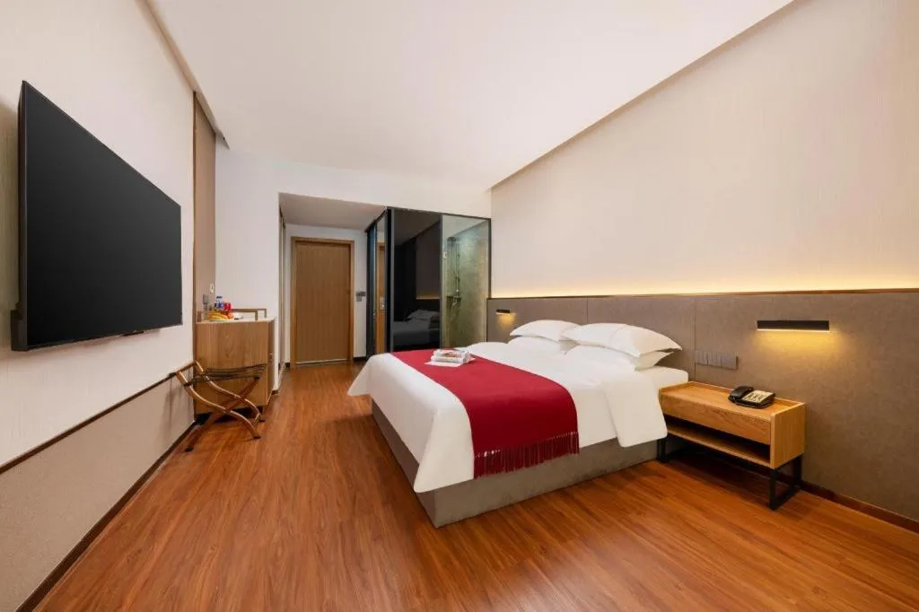 Bed in J Hotel Guangzhou University Town