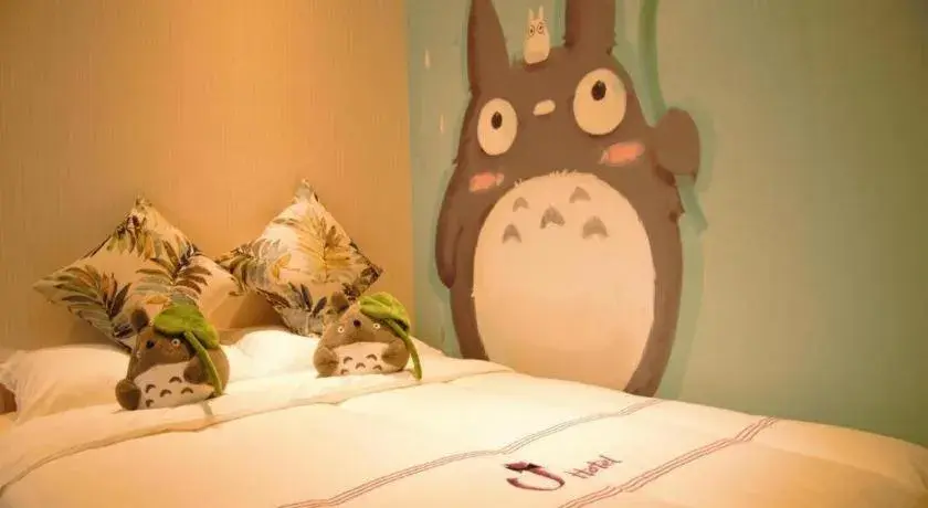 Bed in J Hotel Guangzhou University Town Bed in J Hotel Guangzhou University Town