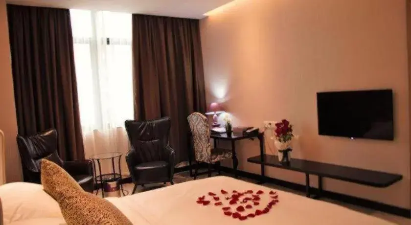 Bed in J Hotel Guangzhou University Town Bed in J Hotel Guangzhou University Town