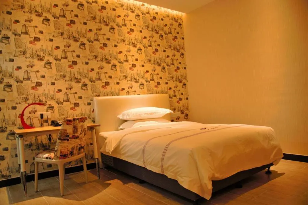 Bed in J Hotel Guangzhou University Town