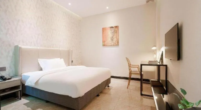 Bed in J Hotel Guangzhou University Town