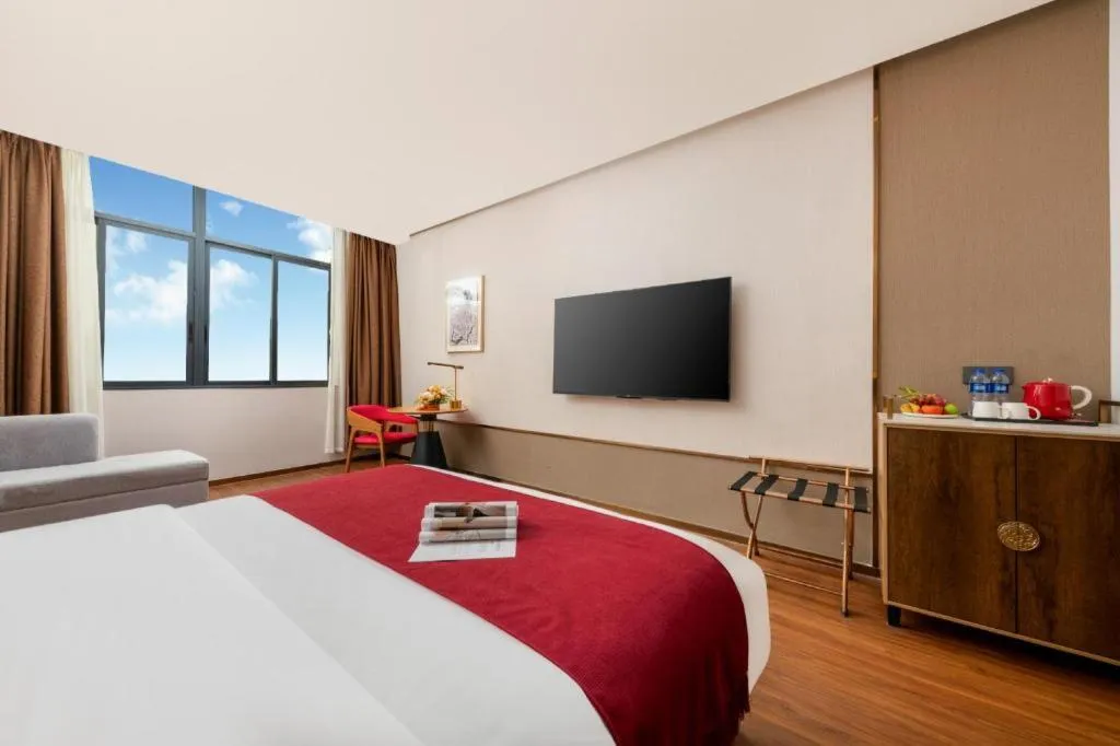 Bed in J Hotel Guangzhou University Town