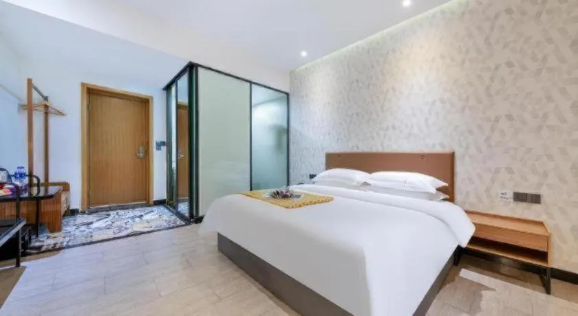 Bed in J Hotel Guangzhou University Town