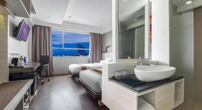 Bed in Royal Bay Hotel Makassar Bed in Royal Bay Hotel Makassar