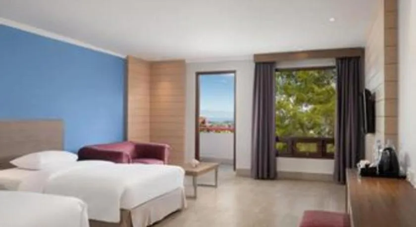 Bed in Hotel Niagara Parapat