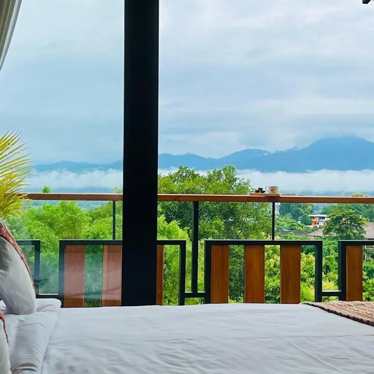 Bed in Cocoa Valley Resort