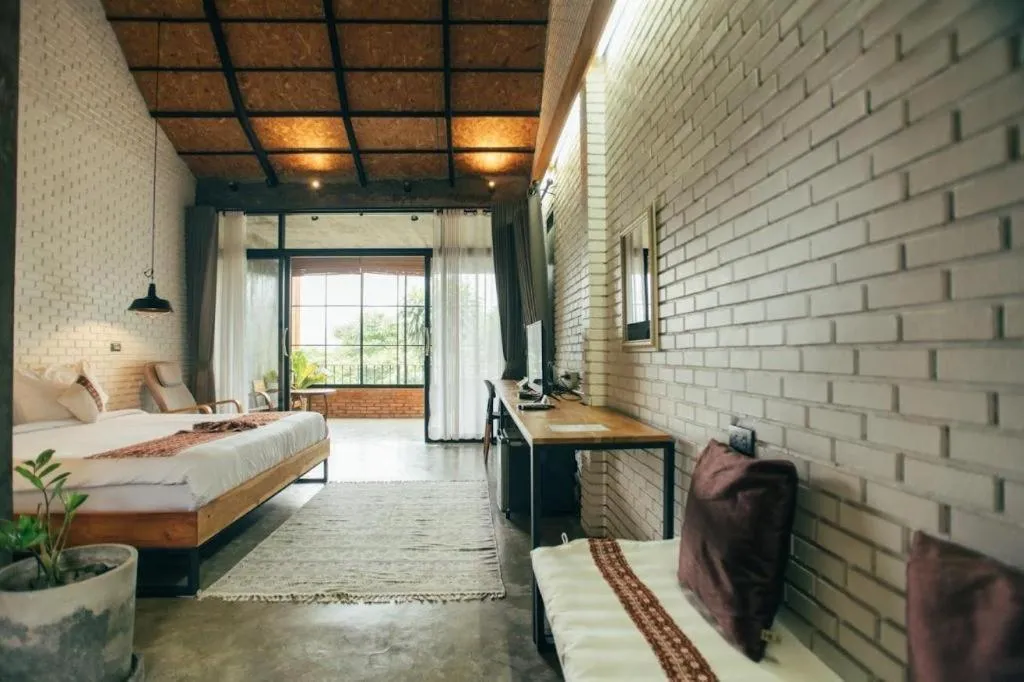 Bed in Cocoa Valley Resort