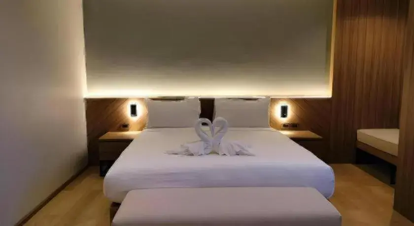 Bed in Butterfly Princess Hotel Bed in Butterfly Princess Hotel