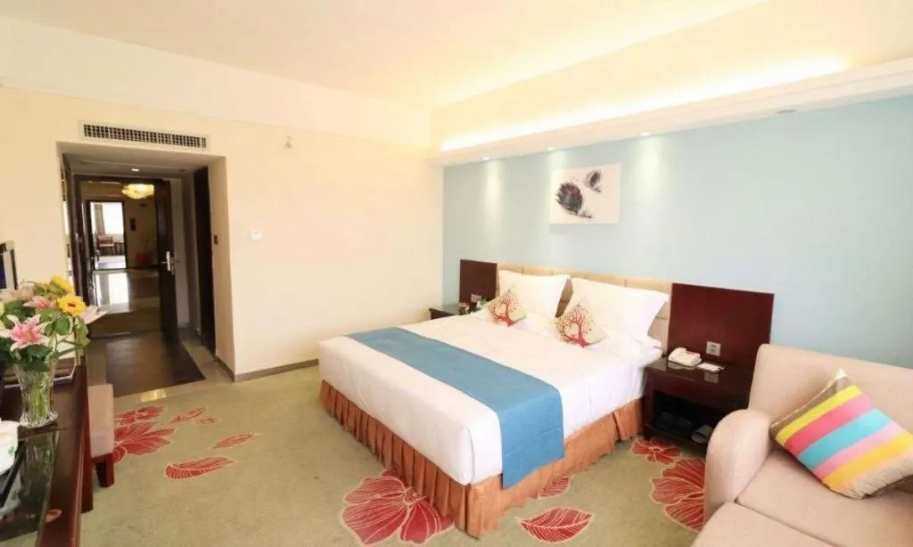 Bed in Gui Feng Hotel