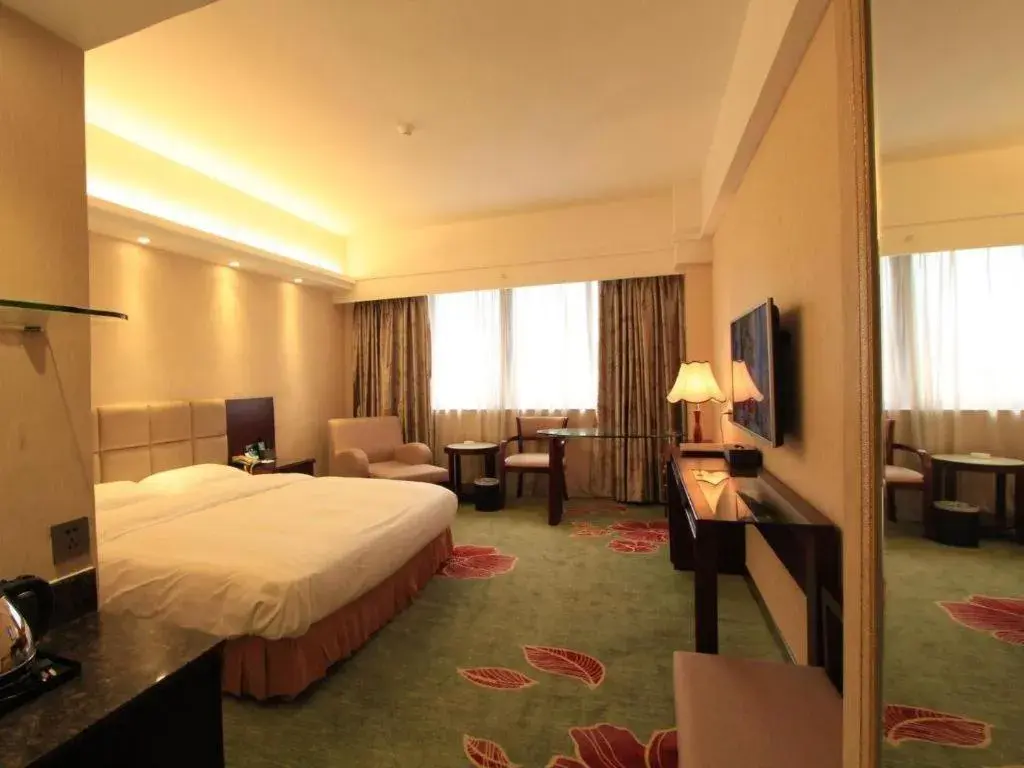 Bed in Gui Feng Hotel Bed in Gui Feng Hotel