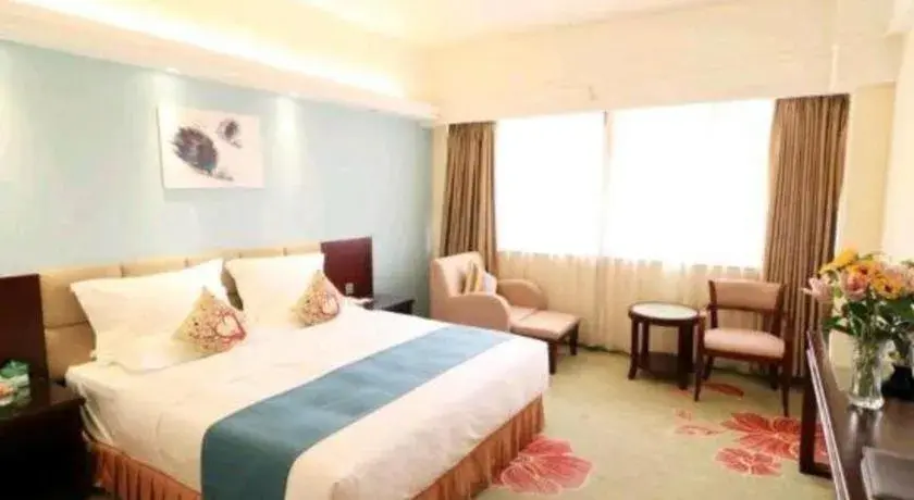 Bed in Gui Feng Hotel Bed in Gui Feng Hotel