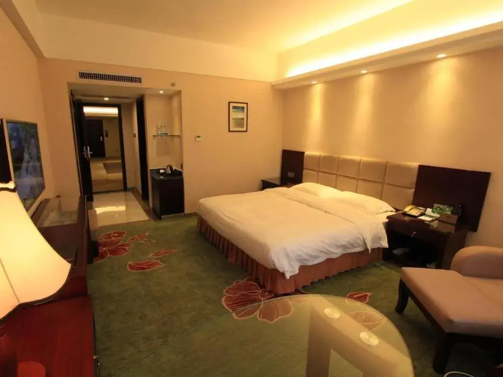 Bed in Gui Feng Hotel Bed in Gui Feng Hotel