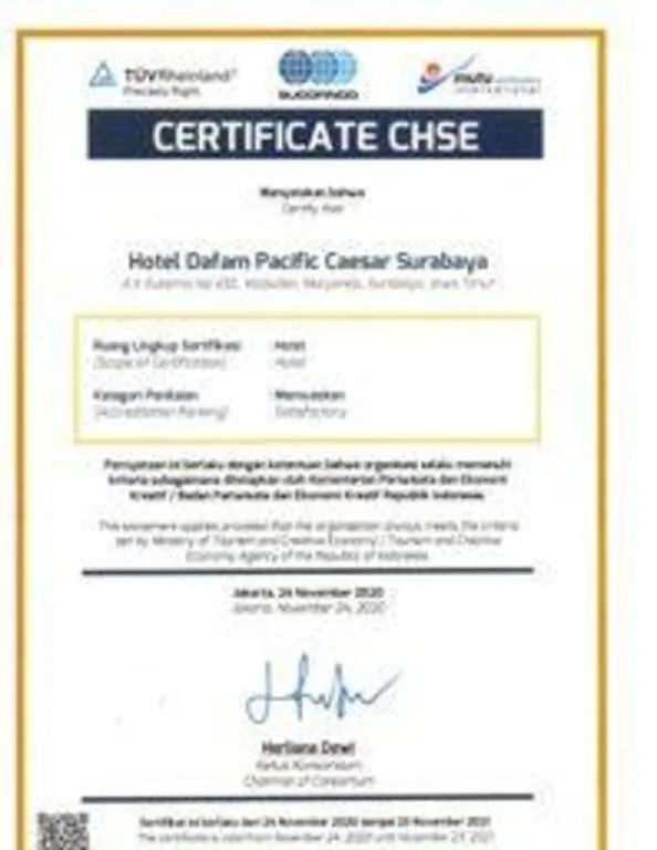 Hotel Dafam Pacific Caesar