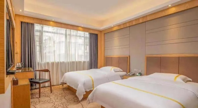 Bed in Mao Hua hotel