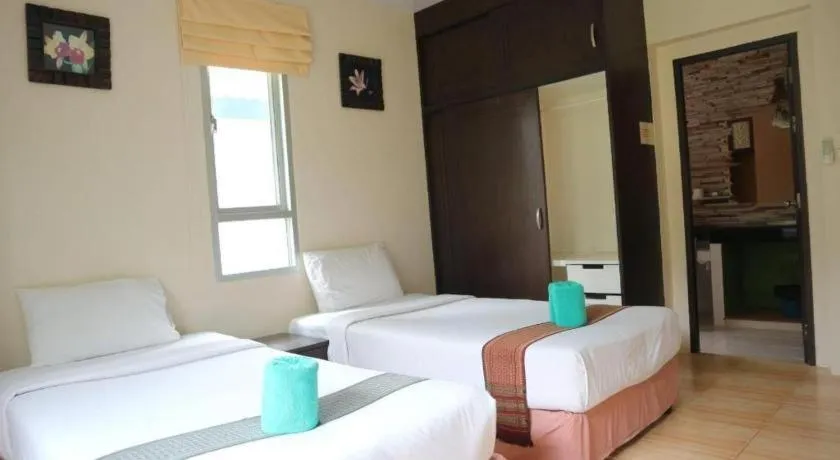 Bed in Phu View Resort Khao Yai