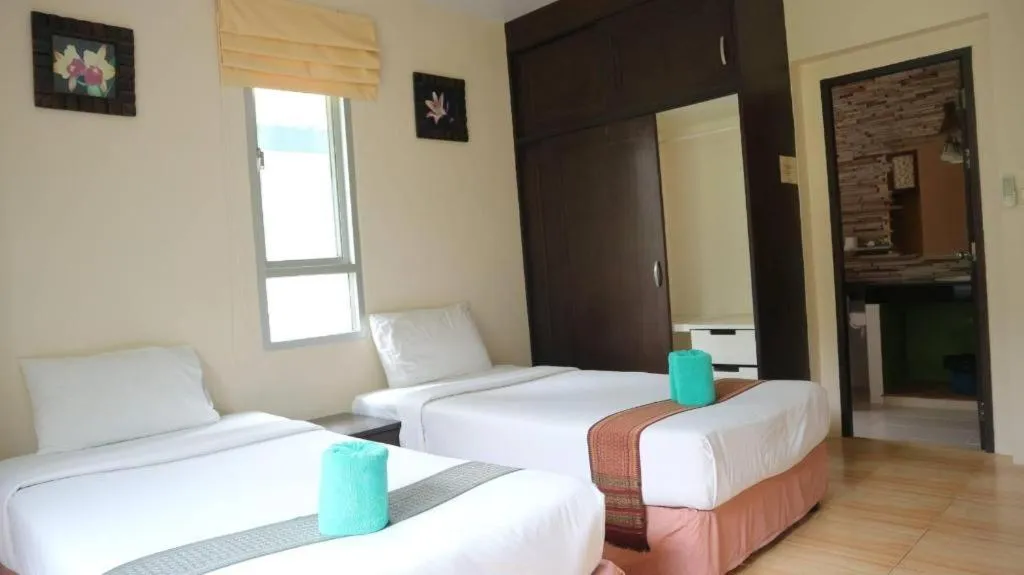 Bed in Phu View Resort Khao Yai