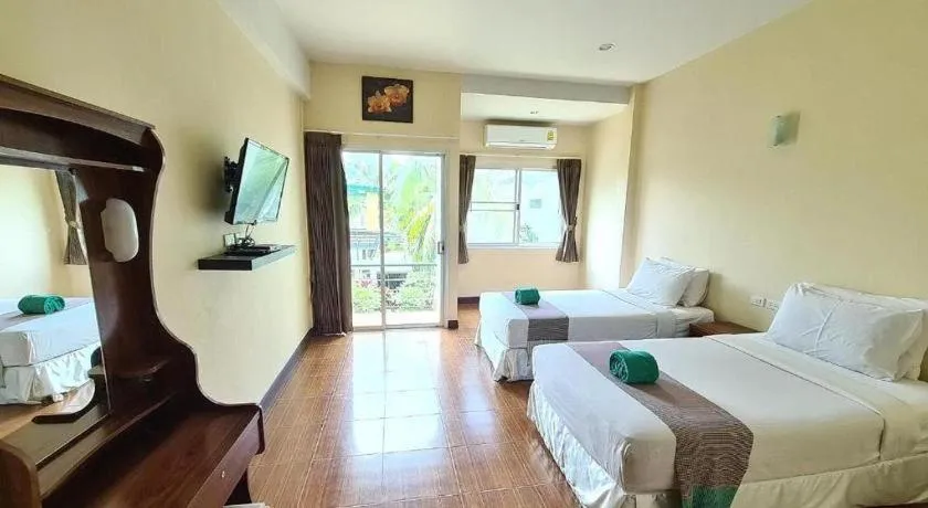 Bed in Phu View Resort Khao Yai