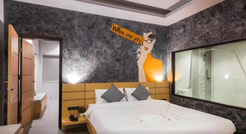 Bed in Hide & Seek Resort Krabi