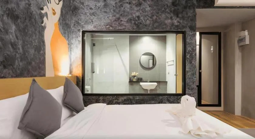 Bed in Hide & Seek Resort Krabi